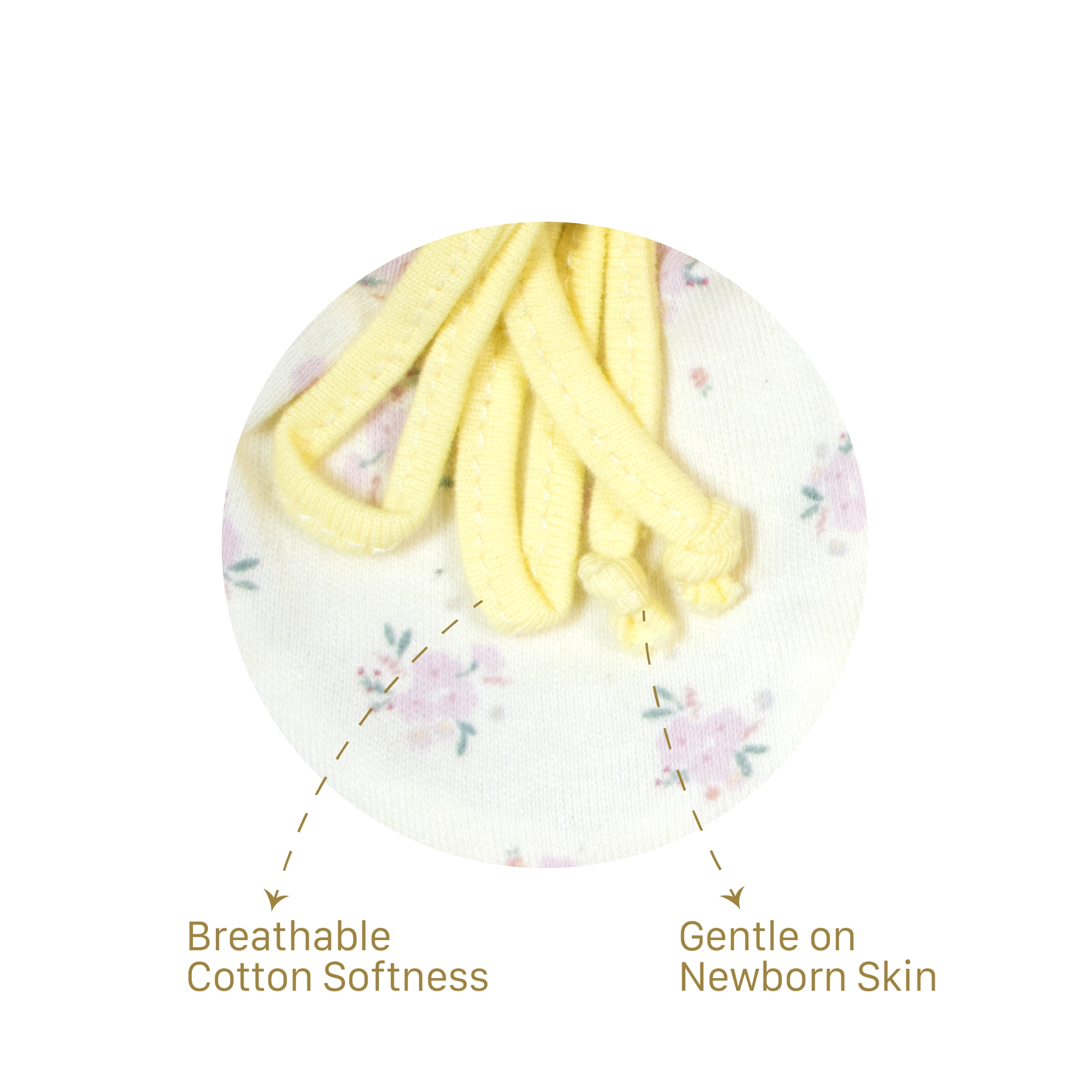 Ultra-Soft 100% Cotton Baby Mittens Set | Anti-Scratch Newborn Mittens (2-Pair Pack)