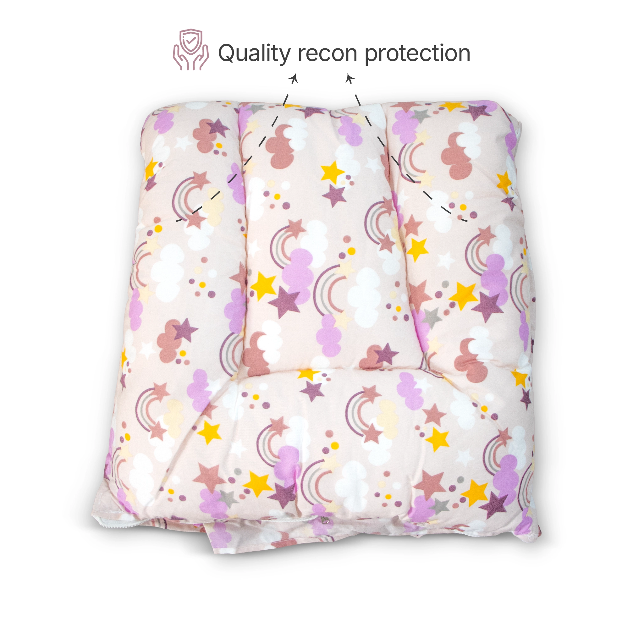 Premium Baby Hammock Cradle Combo | Attached Bed & Protective Mosquito Net