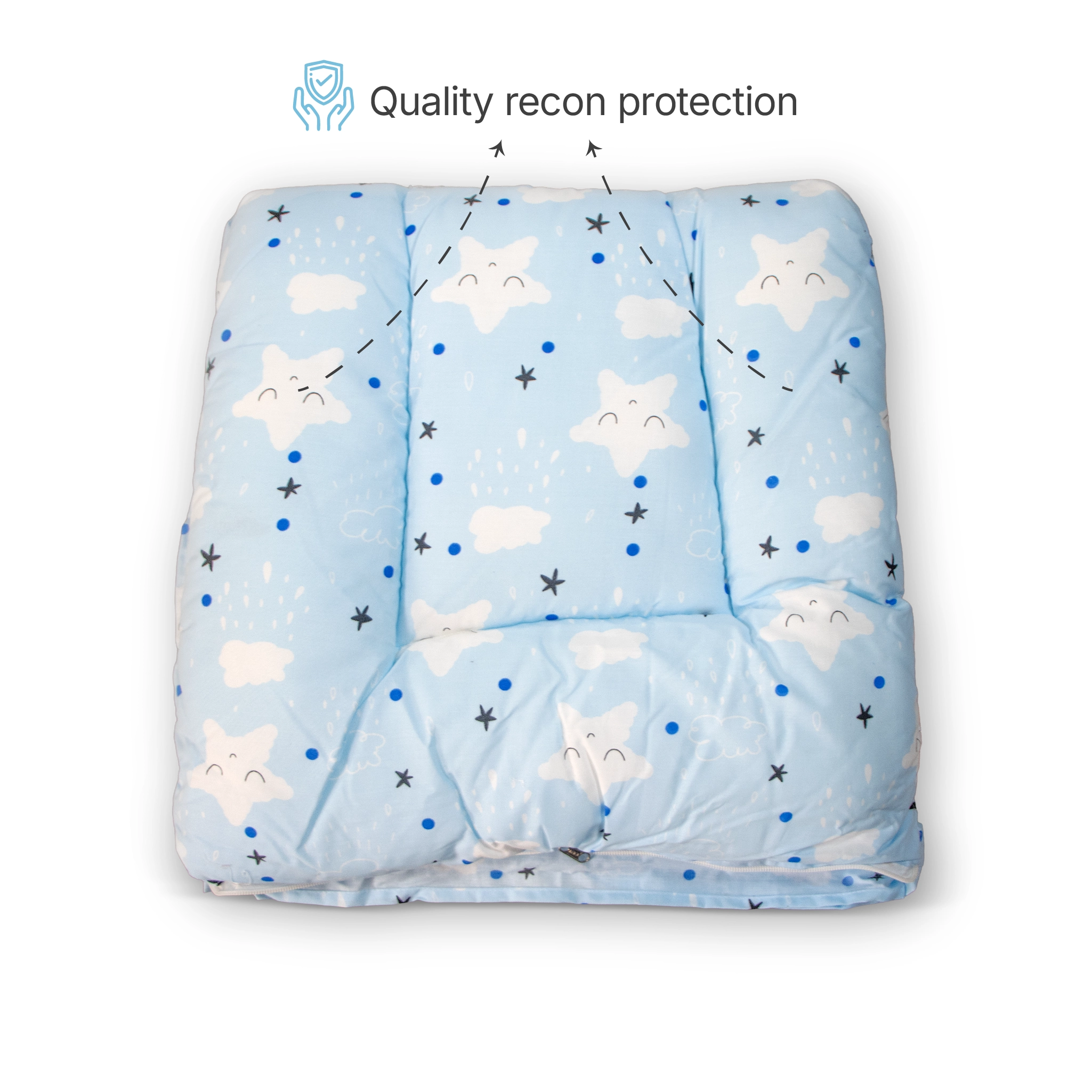 Premium Baby Hammock Cradle Combo | Attached Bed & Protective Mosquito Net