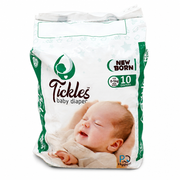 Tickles Newborn Baby Diapers | Soft & Hygienic | 0-5 kg (10 Count)