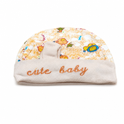 Kids Boon Newborn Baby Beanie Hat - Safari Animal Print "Cute Baby" Infant Cap