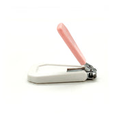 Kids Boon Ergonomic Baby Nail Clipper with Clipping Catcher - Safe & Anti-Splash (Pink/White)