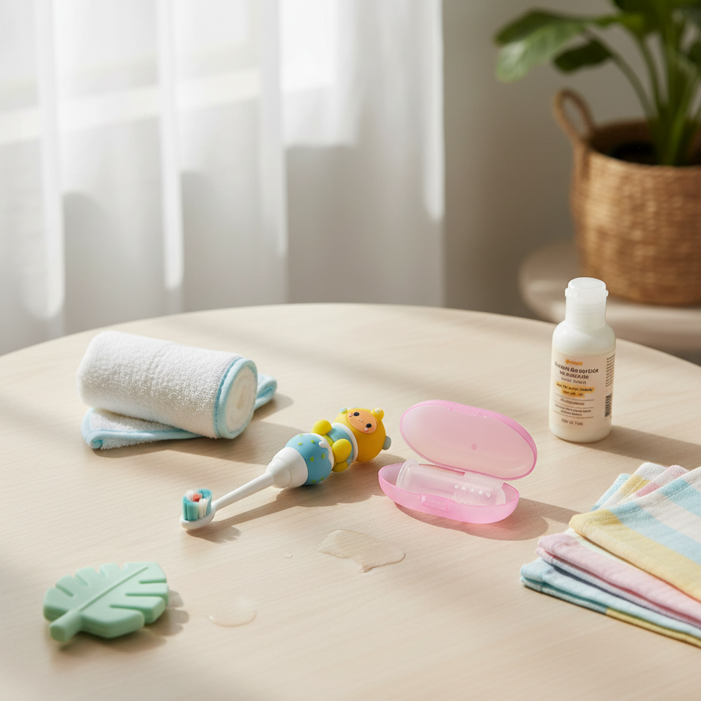 Kids Boon Cute Character Toddler Toothbrush – Extra Soft Bristles for Gentle Baby Oral Care
