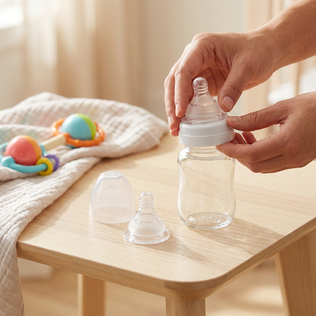 Kids Boon Premium Silicone Baby Bottle Nipples | Anti-Colic Replacement Teats | BPA-Free | 2-Pack