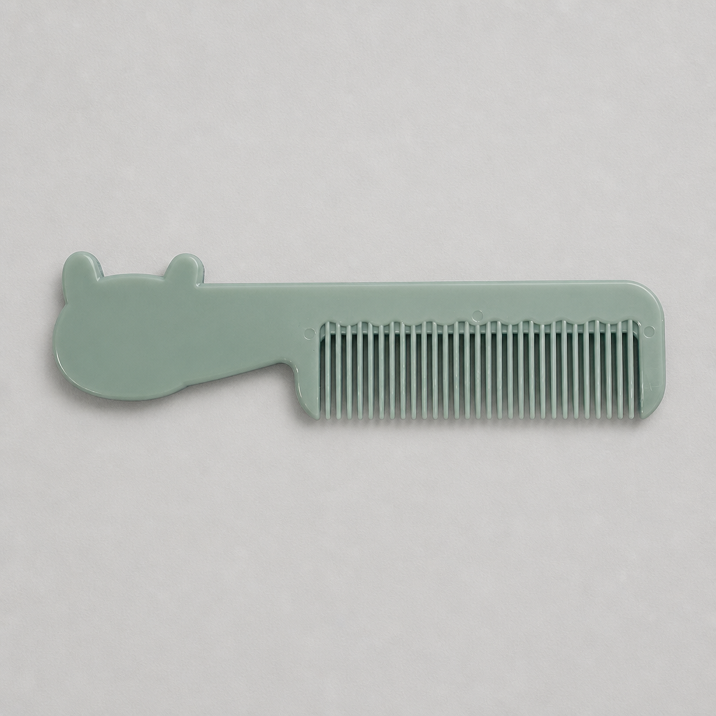 Ultra-Soft Gentle Baby Hair Comb – Cute Koala & Pastel Printed Toddler Grooming Brush