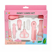 Kids Boon 10-in-1 Essential Baby Grooming & Healthcare Kit | Newborn Care Set | Pink | BPA-Free