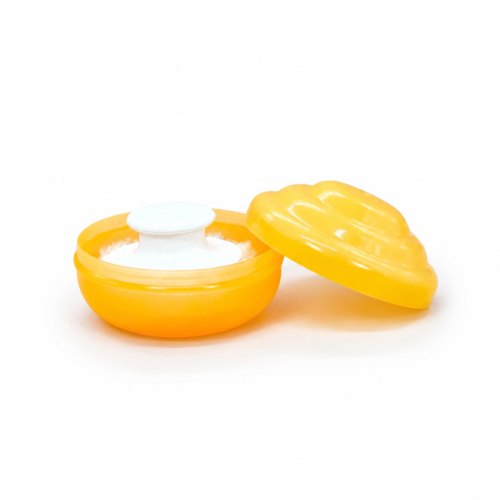 Kids Boon Premium Baby Powder Puff Box & Container – Mess-Free Application