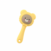 Cute Bear Musical Rattle Teether Toy for Babies (3-24 Months) | BPA-Free Silicone Sensory Chew Toy