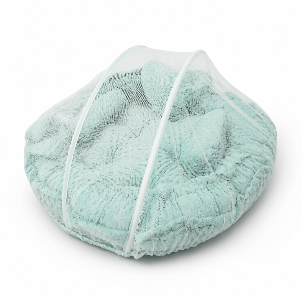 Kids Boon Premium Reversible Round Baby Bed with Mosquito Net | Newborn Sleeping Essential & Lounger  Product Description