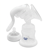 Only Baby Ergonomic Manual Breast Pump & Feeding Bottle Set | BPA-Free, Portable & Quiet