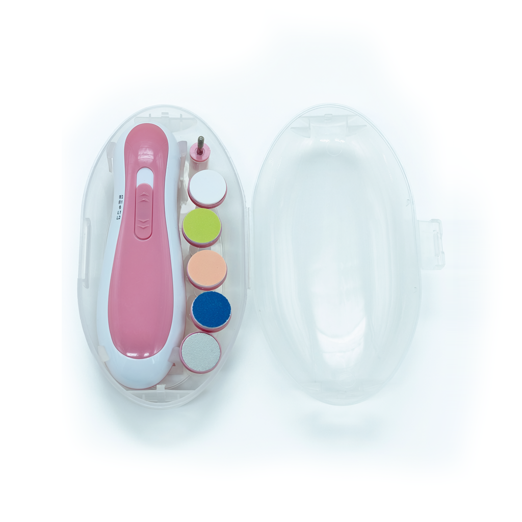 Kids Boon Electric Baby Nail Trimmer Kit – Safe Infant & Newborn Nail File Set