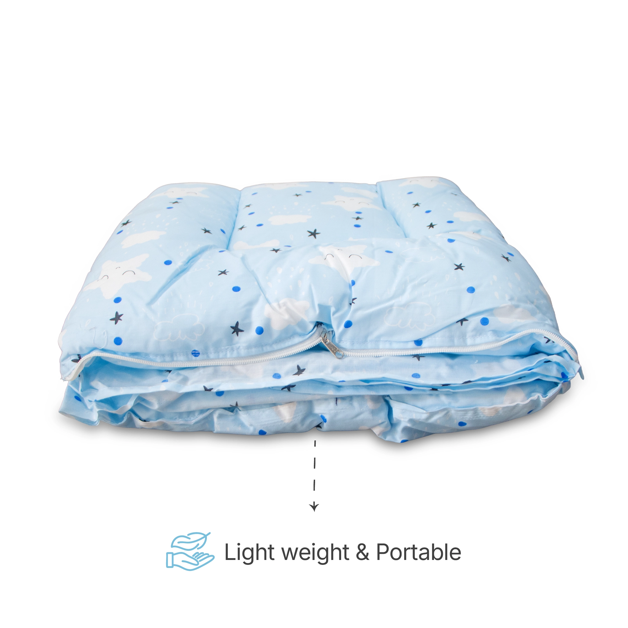 Premium Baby Hammock Cradle Combo | Attached Bed & Protective Mosquito Net