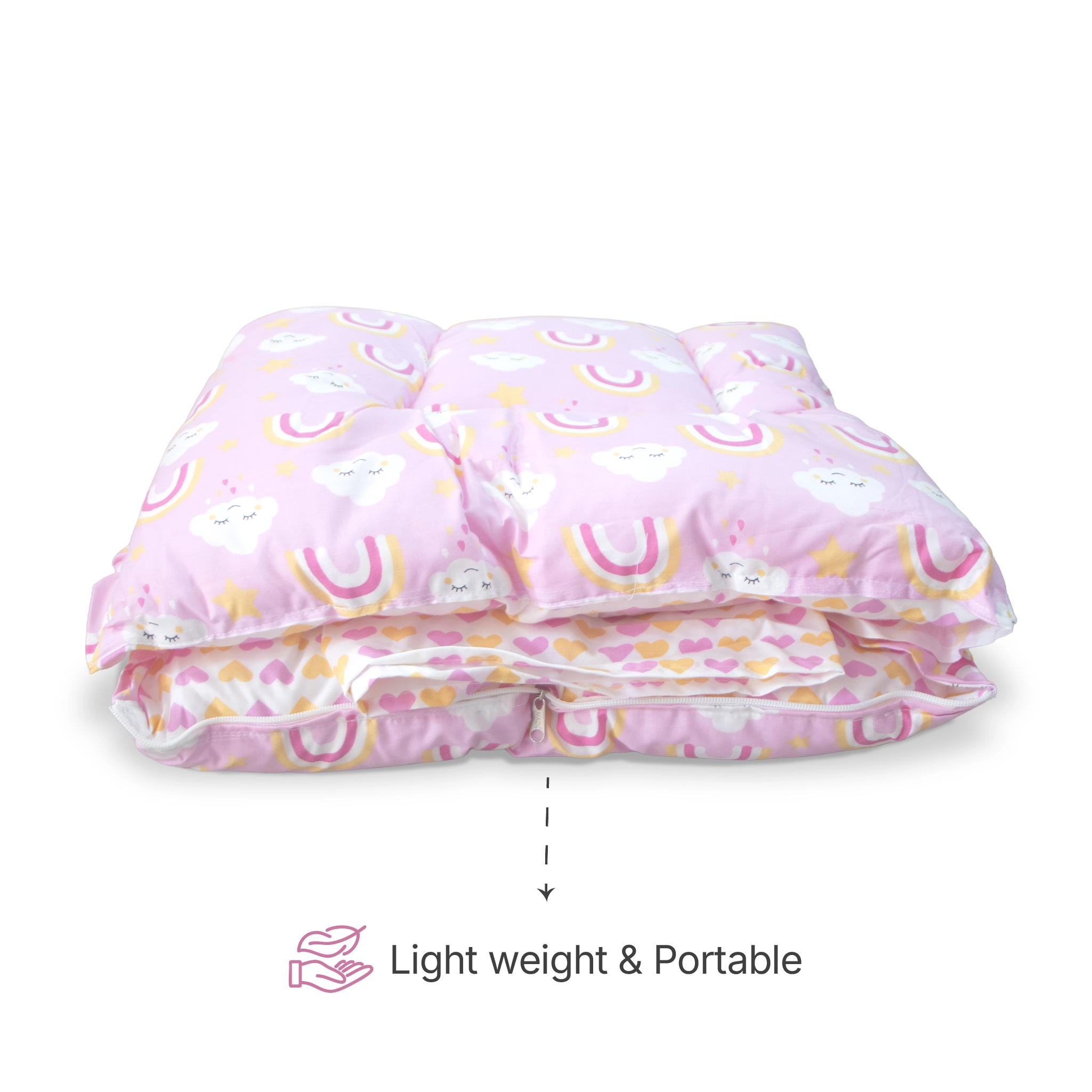Premium Baby Hammock Cradle Combo | Attached Bed & Protective Mosquito Net