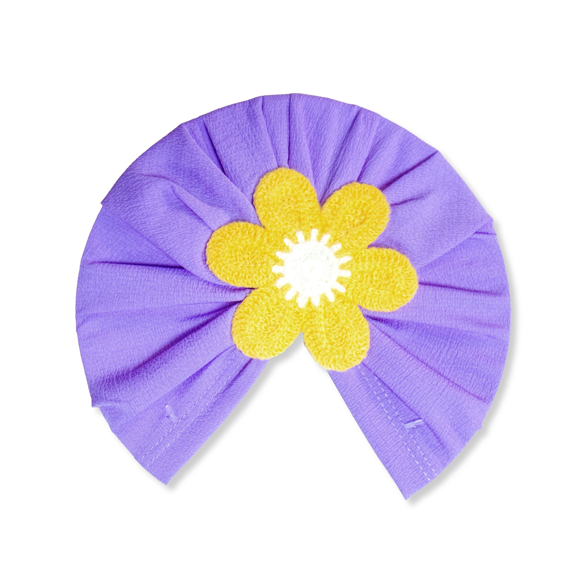3-Pack Baby Girl Floral Turban Cap Set | Soft Stretch Infant Head Wraps (Combo Pack)