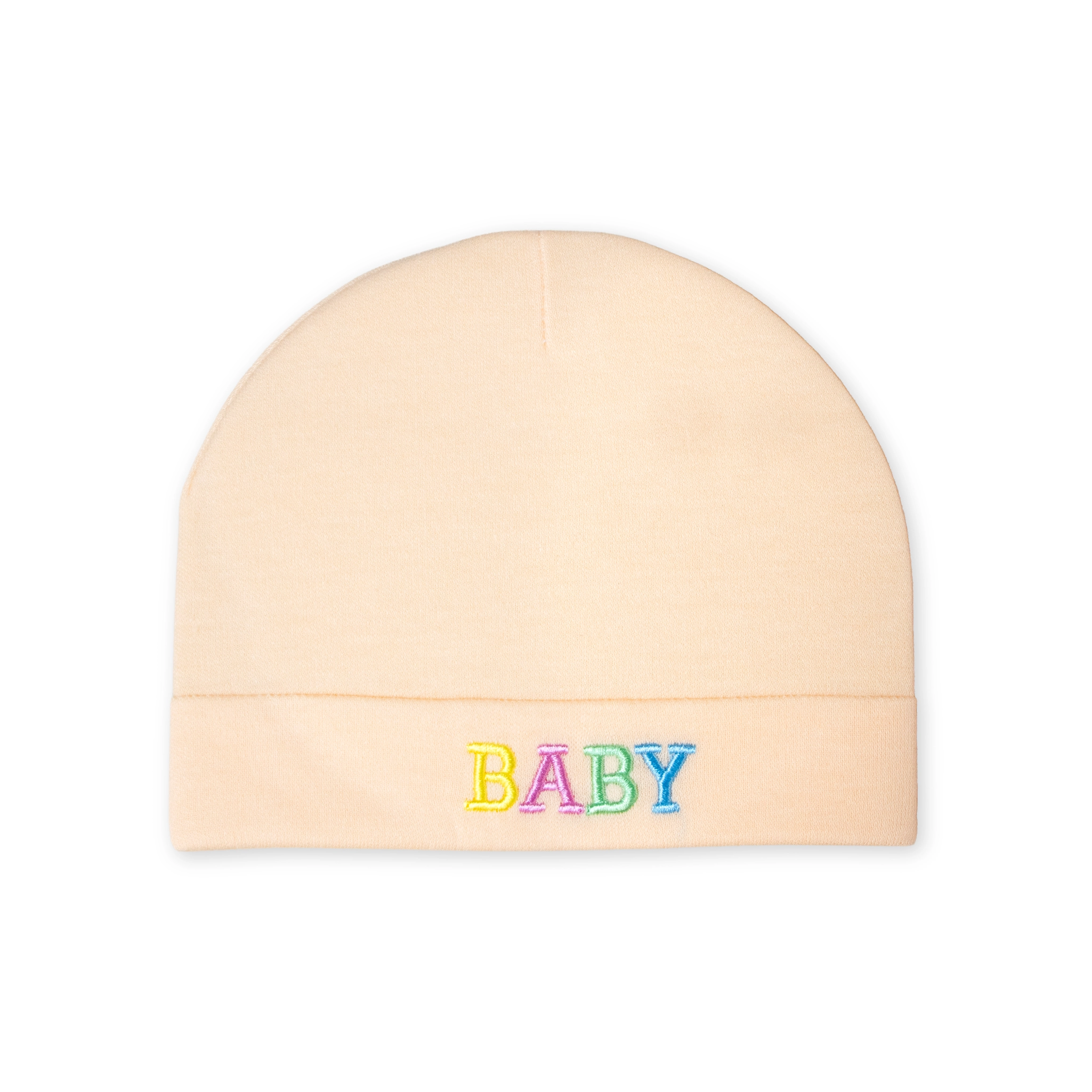 Premium Soft Cotton Baby Caps / Beanies – Pack of 2