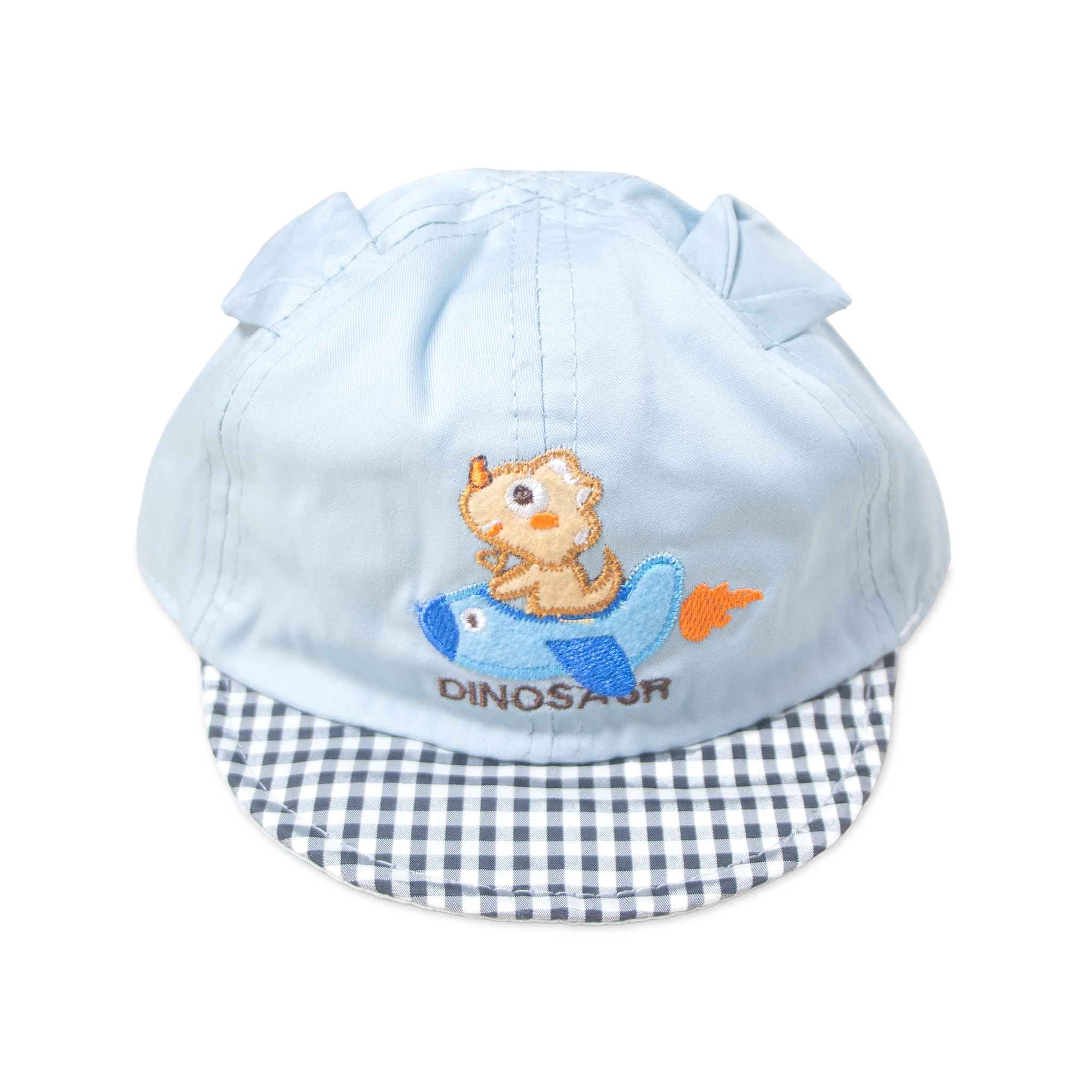 Cute Dinosaur Baby Cap Combo – 2-Pack Adjustable Cotton Toddler Baseball Hats