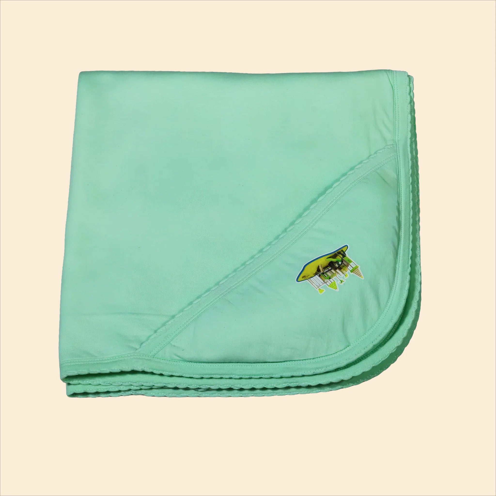 Premium Polar Fleece Hooded Baby Blanket (80x80 cm) – Swaddle Wrapper