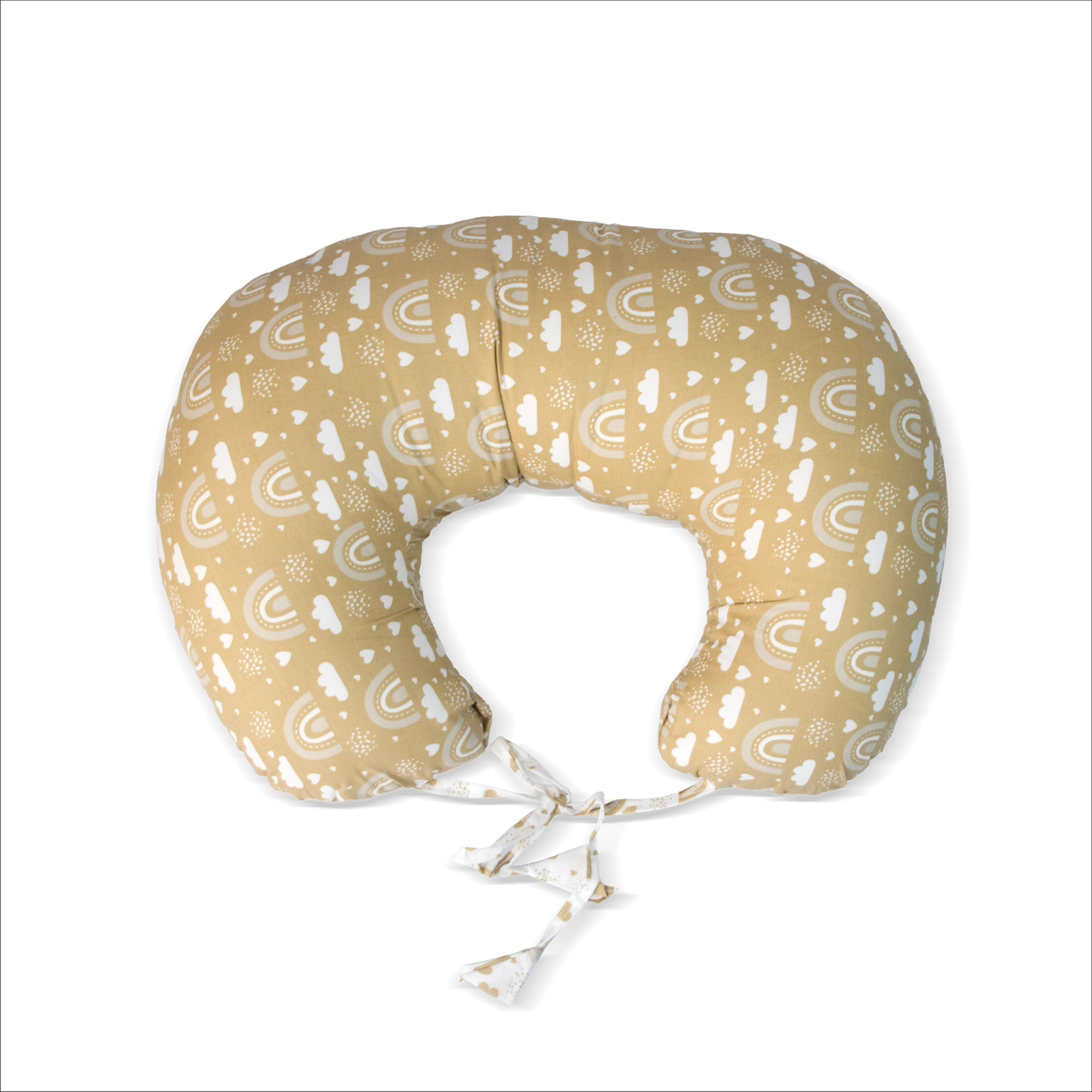 Ergonomic Multipurpose Baby Feeding & Nursing Pillow with Security Tie-Sling