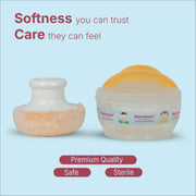 Morisons Baby Dreams Premium Powder Puff Box with Case (Safe & Sterile)
