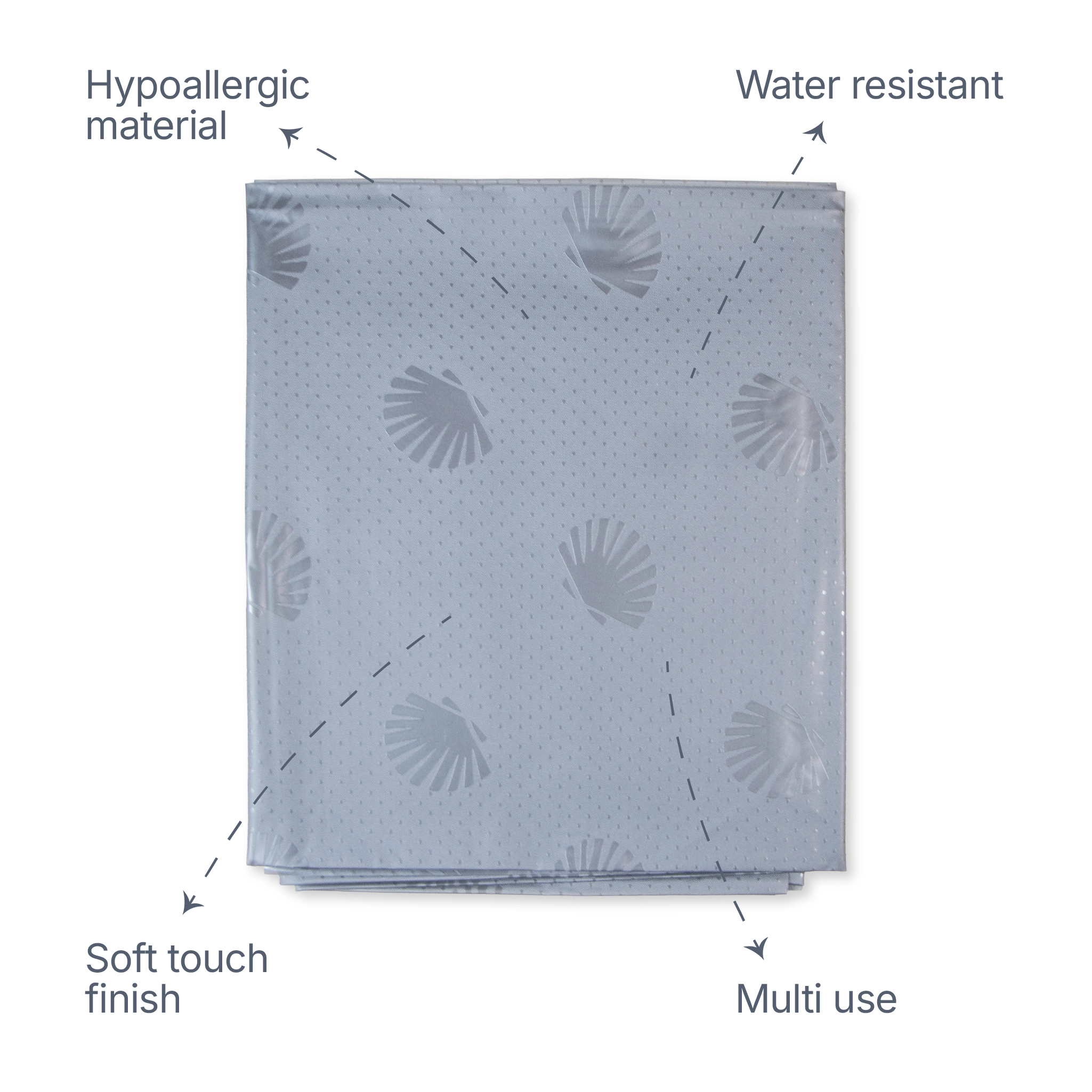 Kids Boon Waterproof PVC Baby Bed Protector Sheet (90 cm x 135 cm)