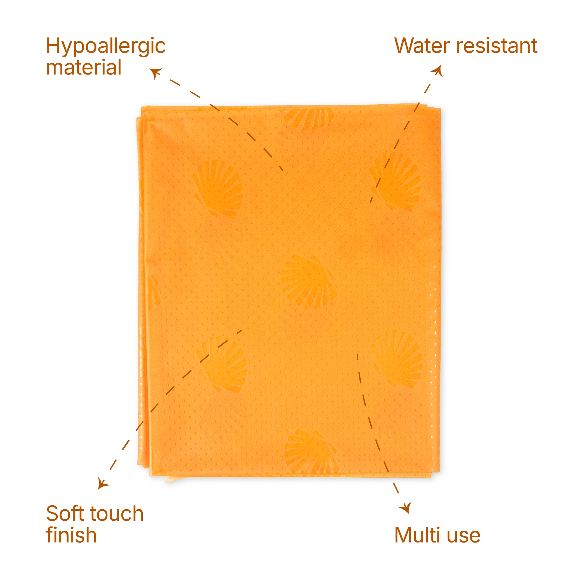 Kids Boon Waterproof PVC Baby Bed Protector Sheet (90 cm x 135 cm)