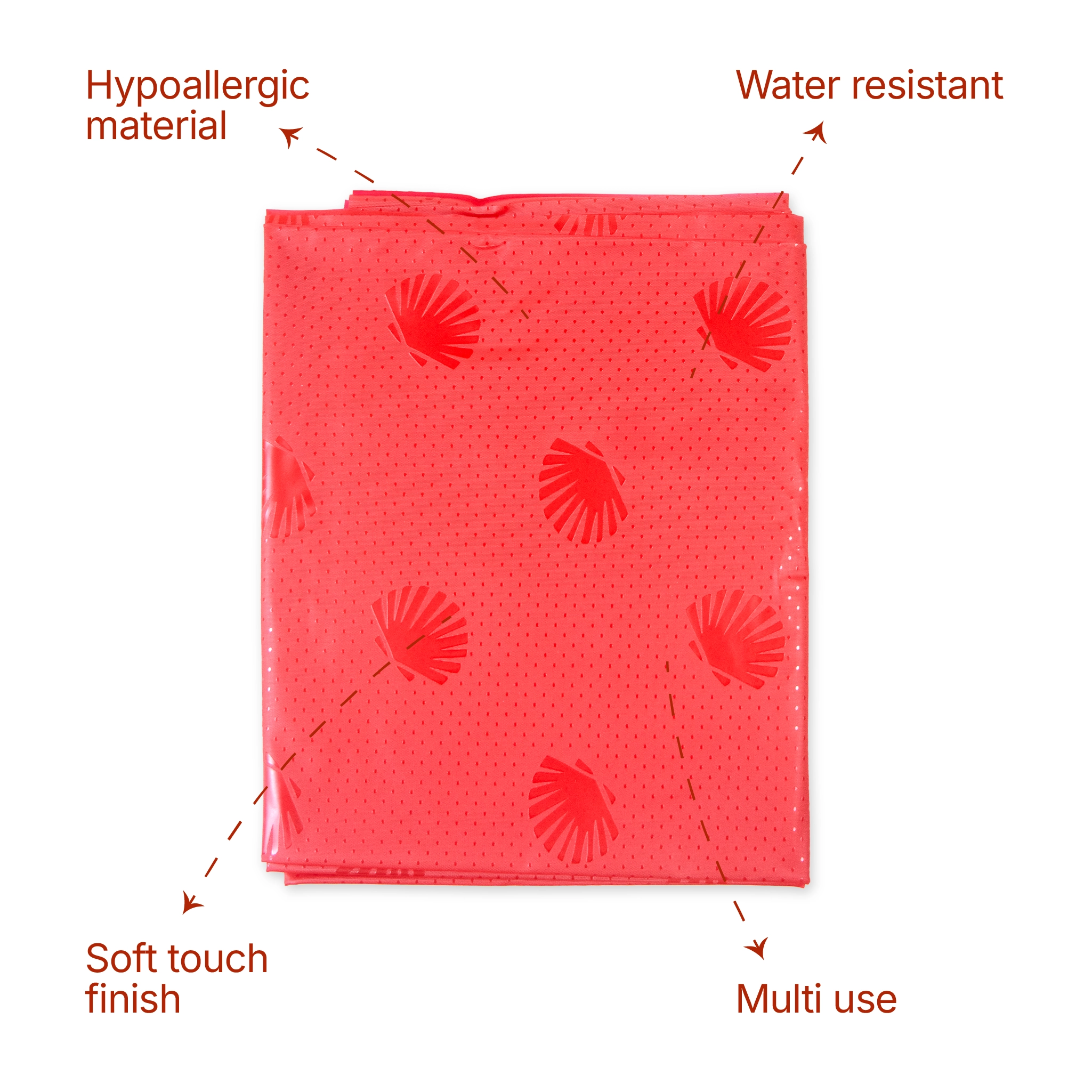 Kids Boon Waterproof PVC Baby Bed Protector Sheet (90 cm x 135 cm)