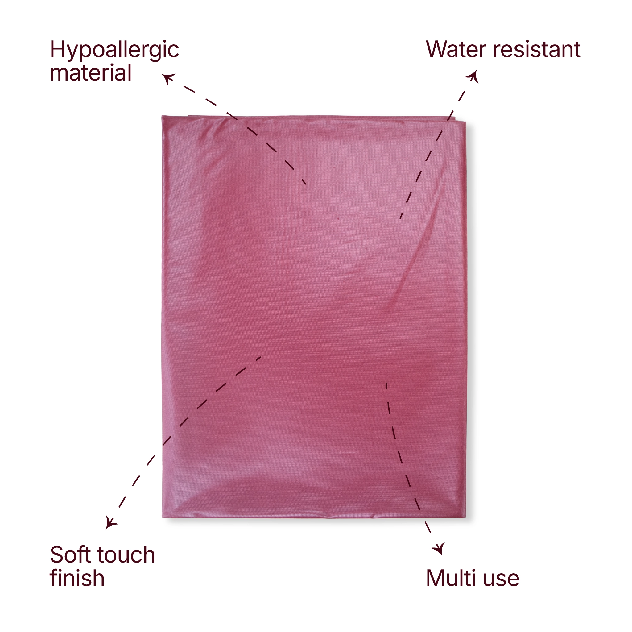 Premium Waterproof PVC Baby Sheet – 2m x 1.35m (Pack of 1)