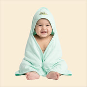 Premium Polar Fleece Hooded Baby Blanket (80x80 cm) – Swaddle Wrapper