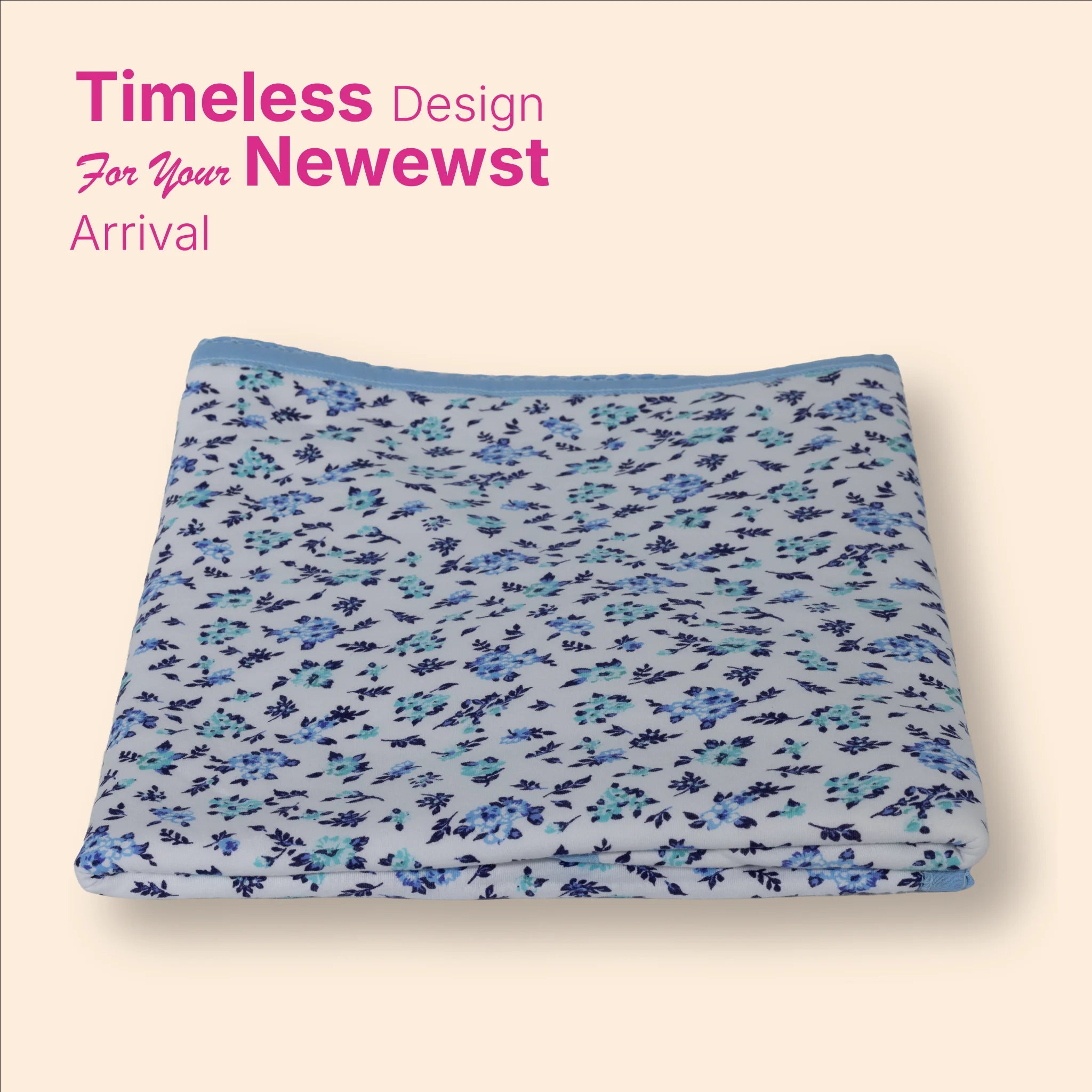 Polar Fleece Hooded Baby Blanket – Soft All-Weather Newborn Wrapper (0-12 Months, 80x80 cm)