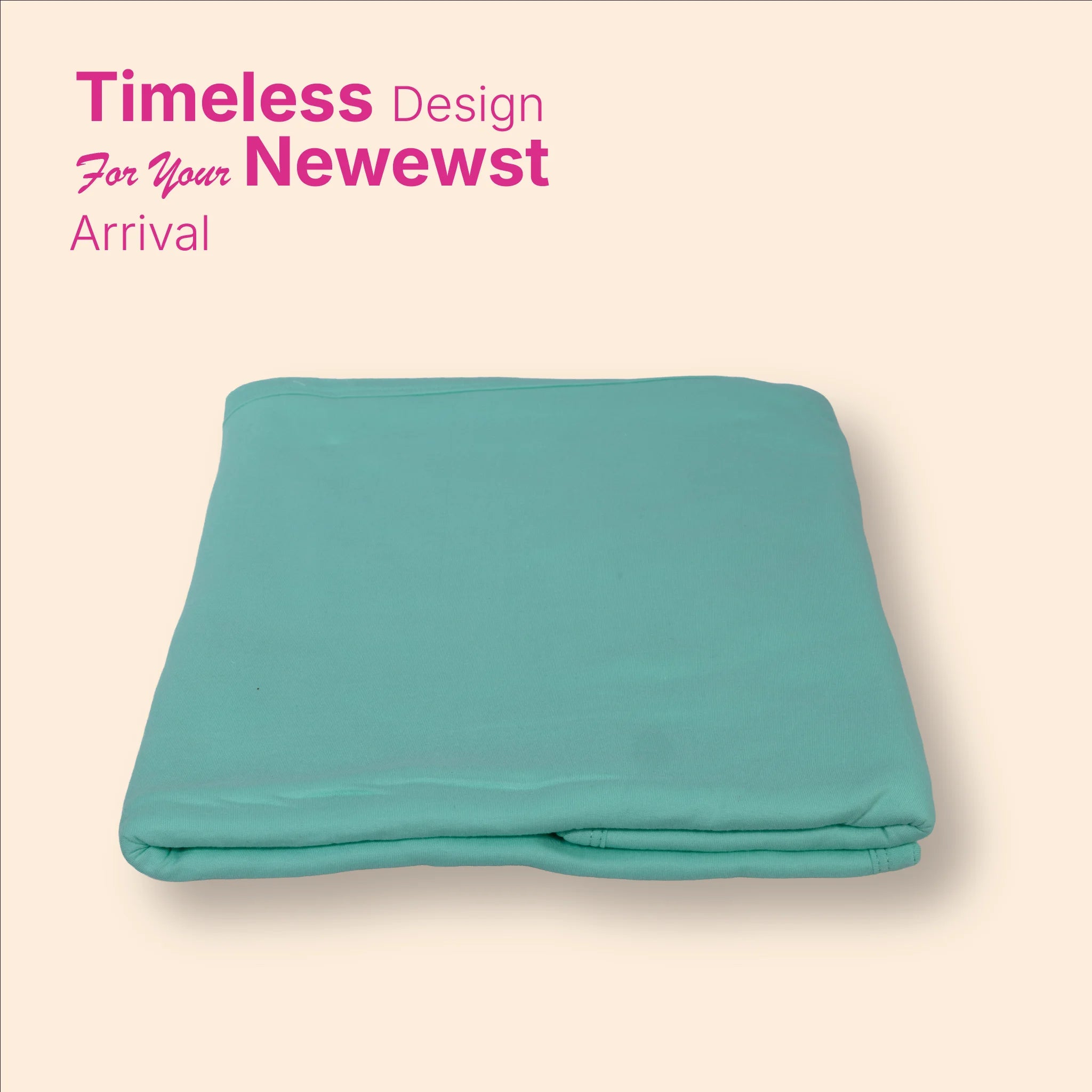Premium Polar Fleece Hooded Baby Blanket (80x80 cm) – Swaddle Wrapper