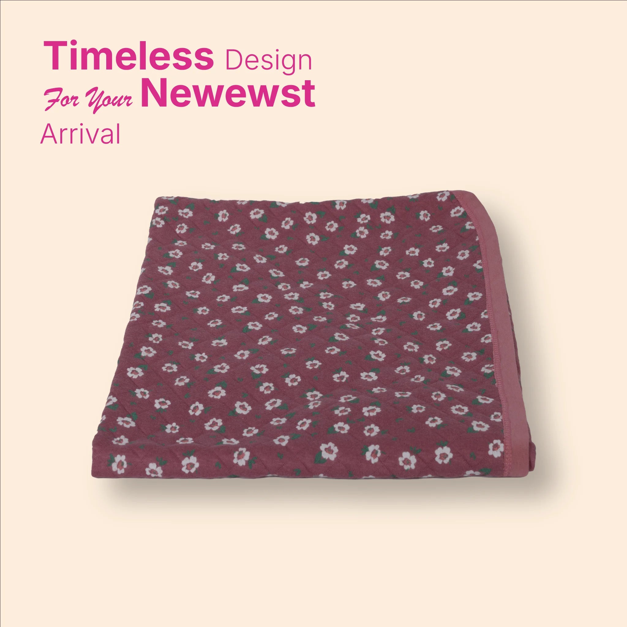 Premium Jacquard Baby Hooded Blanket –  (80x80 cm) for Newborns & Infants
