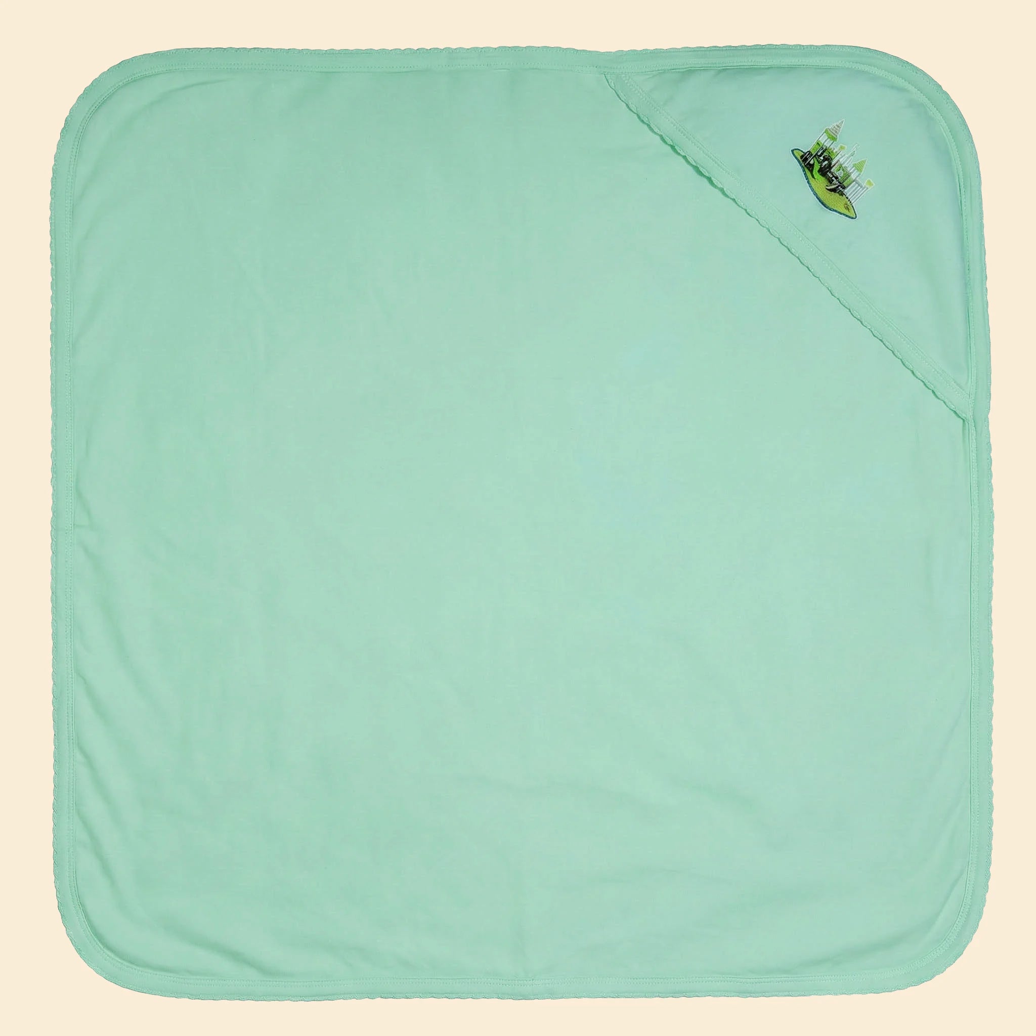 Premium Polar Fleece Hooded Baby Blanket (80x80 cm) – Swaddle Wrapper