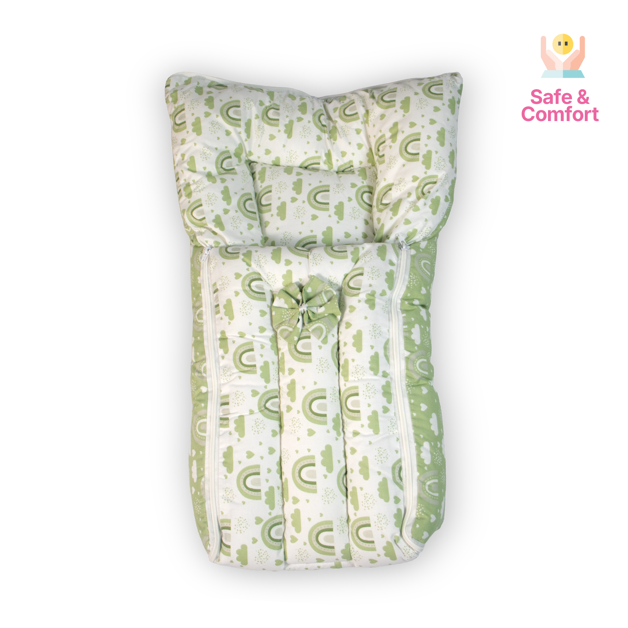 Premium 3-in-1 Baby Carry Bed & Sleeping Pod | Soft Cotton Nest for Newborns