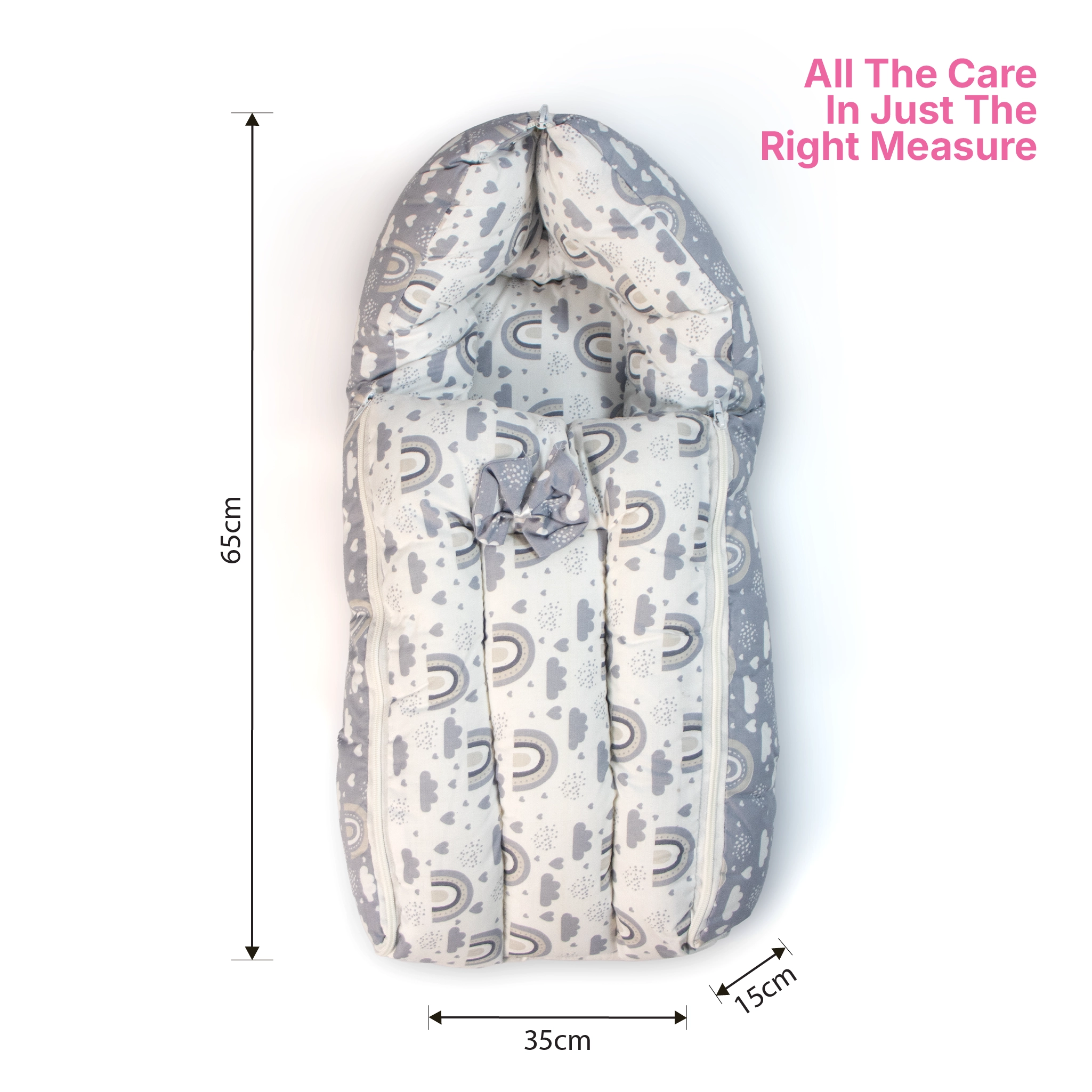 Premium 3-in-1 Baby Carry Bed & Sleeping Pod | Soft Cotton Nest for Newborns