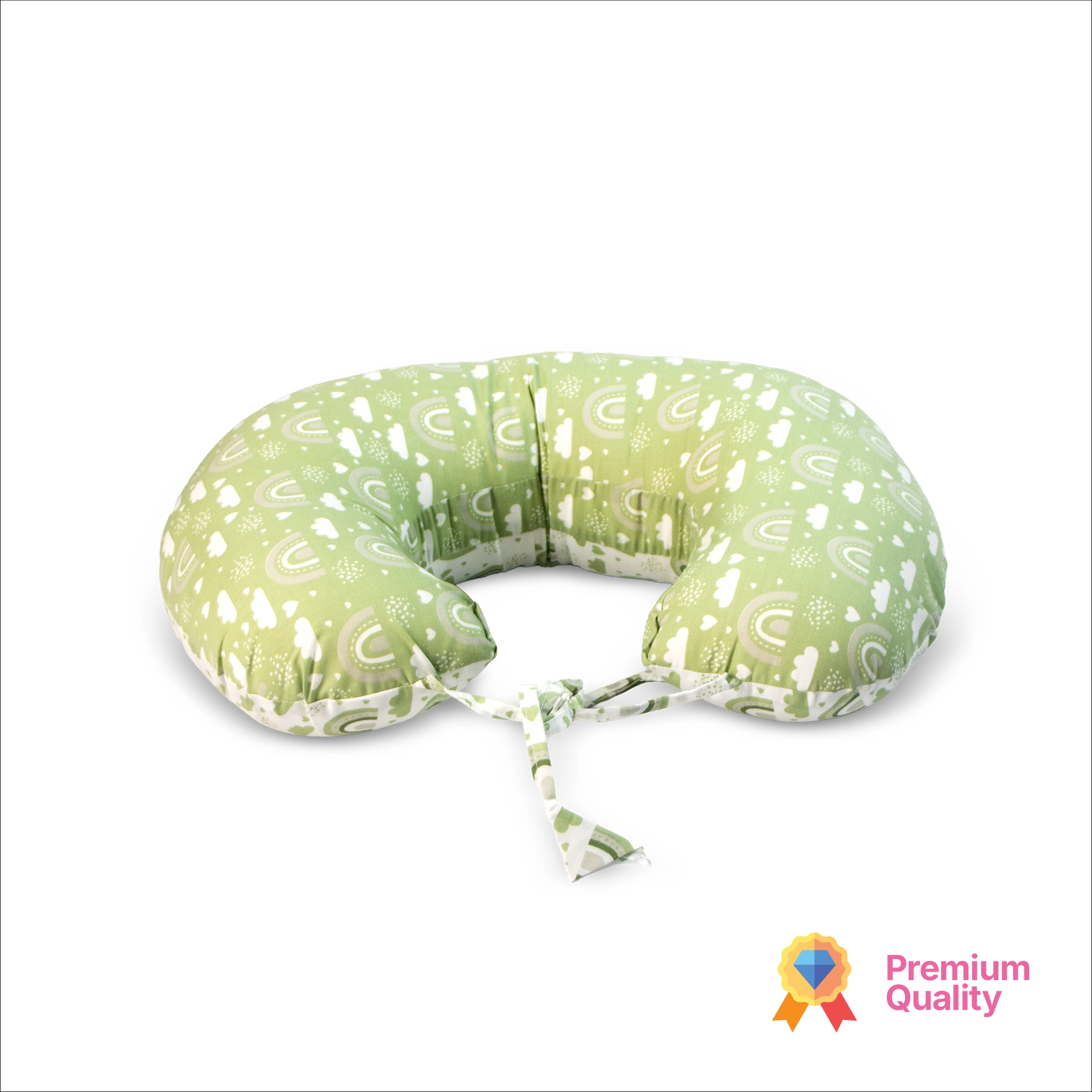 Ergonomic Multipurpose Baby Feeding & Nursing Pillow with Security Tie-Sling