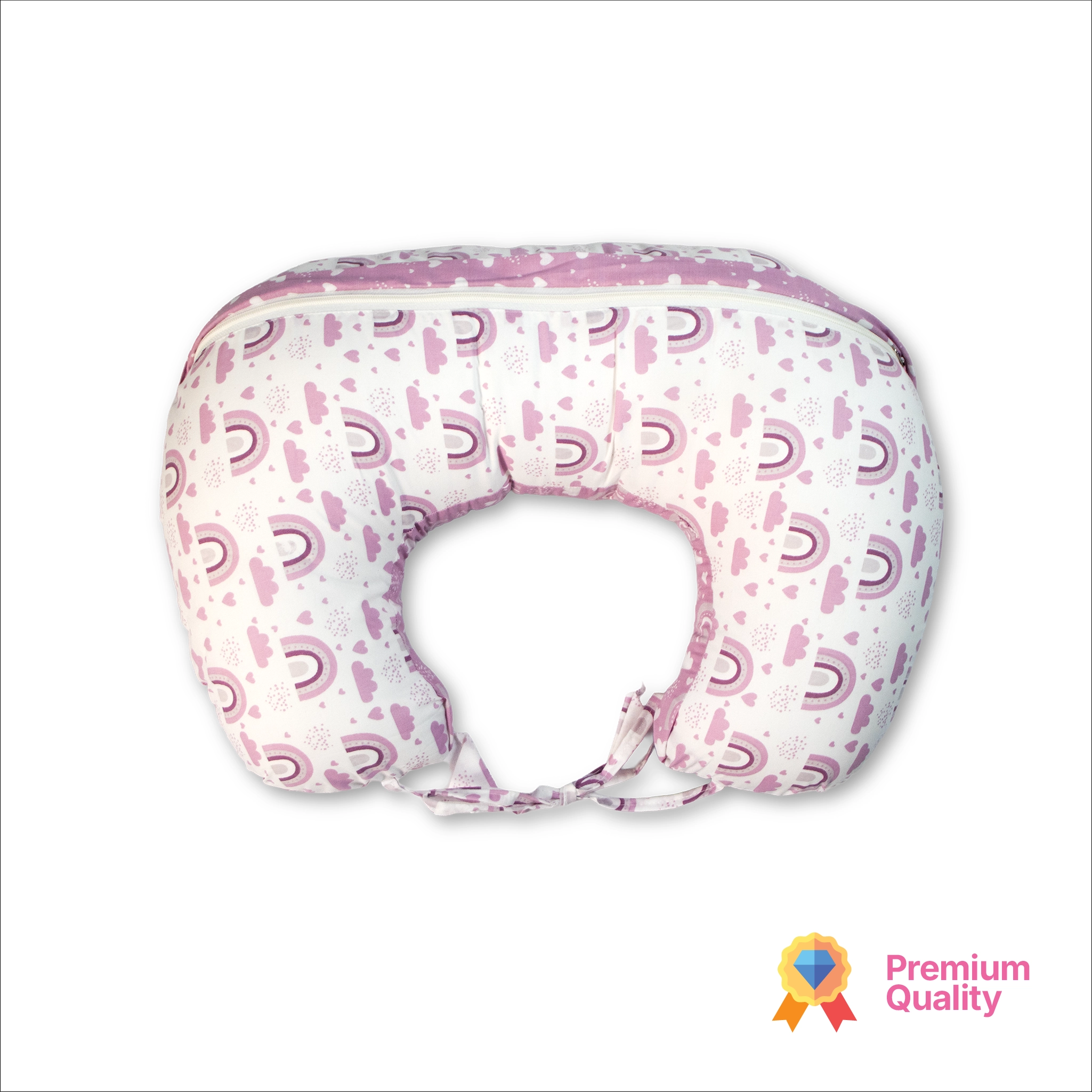 Ergonomic Multipurpose Baby Feeding & Nursing Pillow with Security Tie-Sling