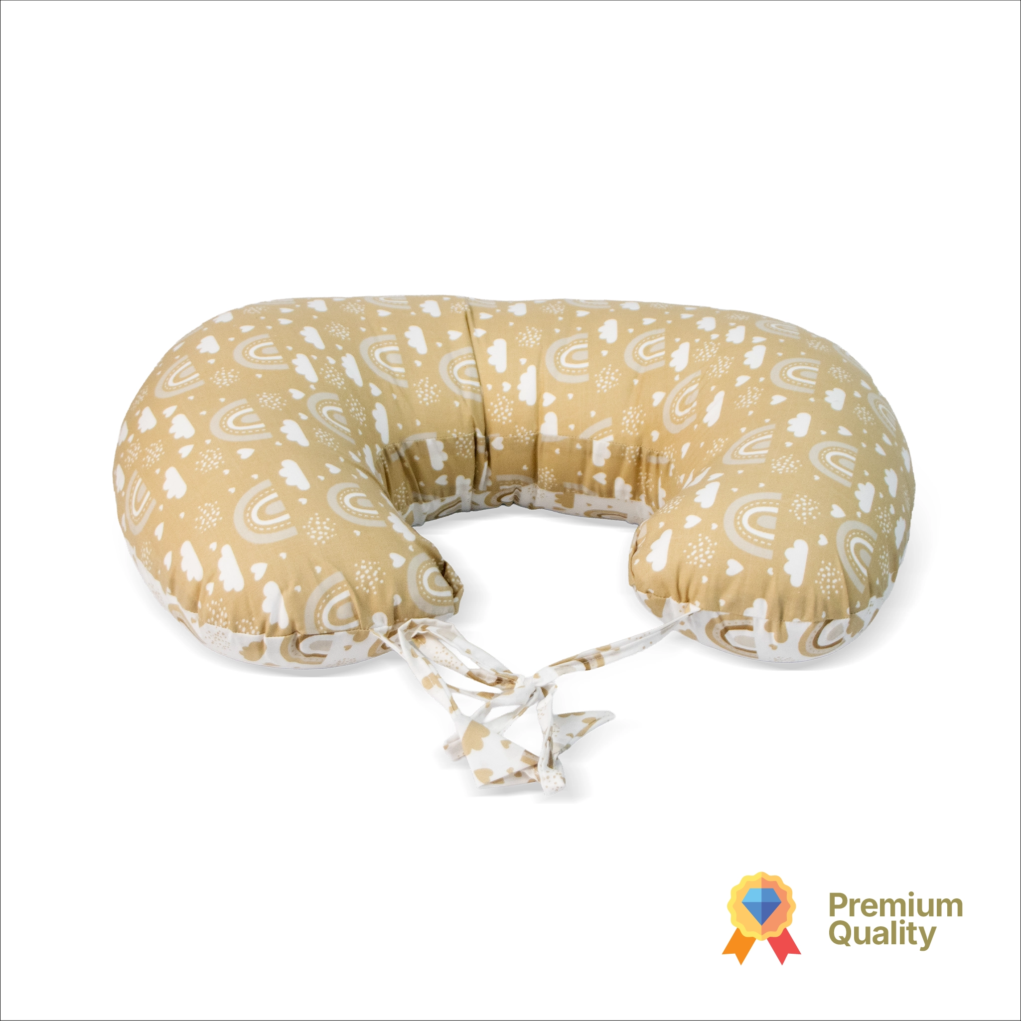 Ergonomic Multipurpose Baby Feeding & Nursing Pillow with Security Tie-Sling