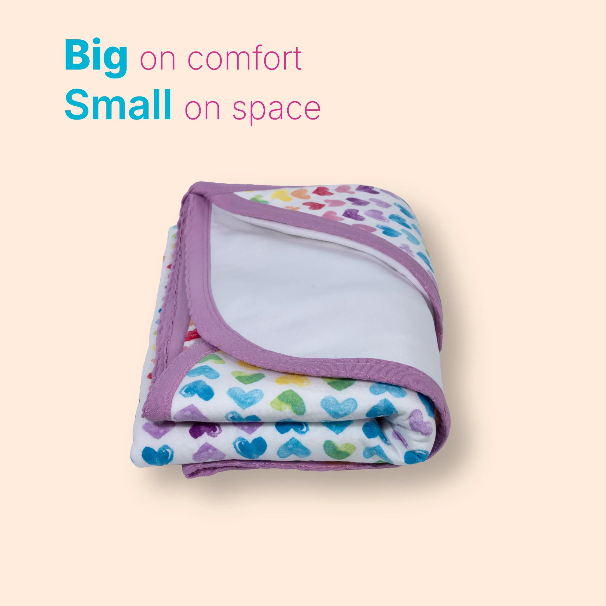Polar Fleece Hooded Baby Blanket – Soft All-Weather Newborn Wrapper (0-12 Months, 80x80 cm)