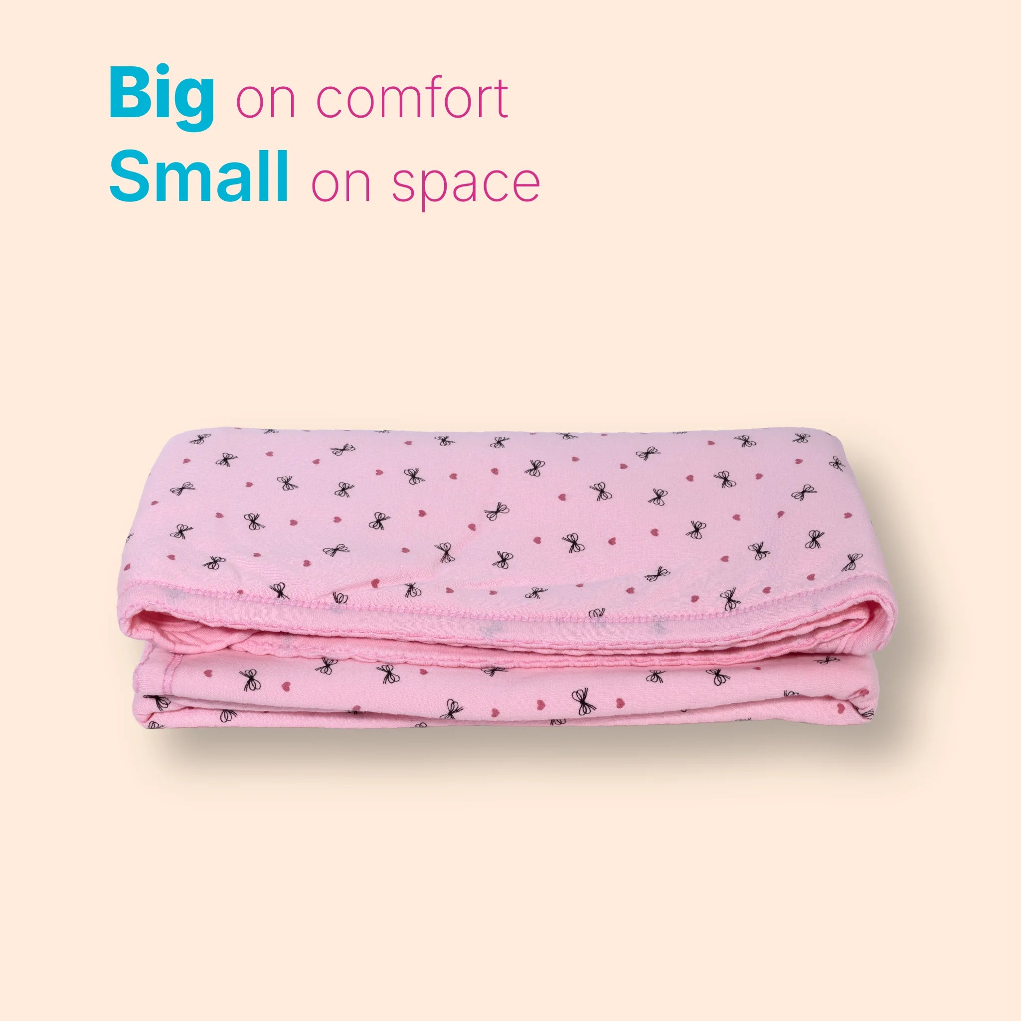 Polar Fleece Hooded Baby Blanket – Soft All-Weather Newborn Wrapper (0-12 Months, 80x80 cm)