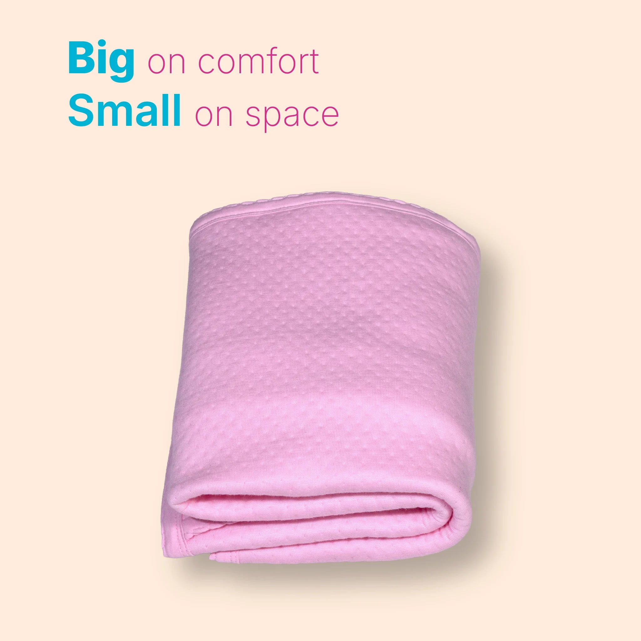 Premium Jacquard Baby Hooded Blanket-(80x80 cm) for Newborns & Infants