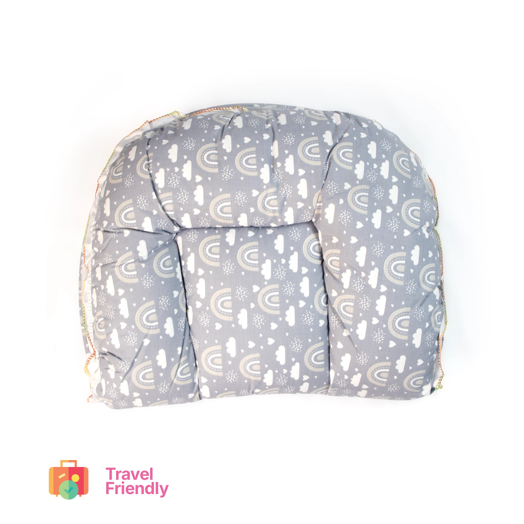 Premium Baby Bedding Set with Integrated Mosquito Net & Pillow | Portable Infant Mattress
