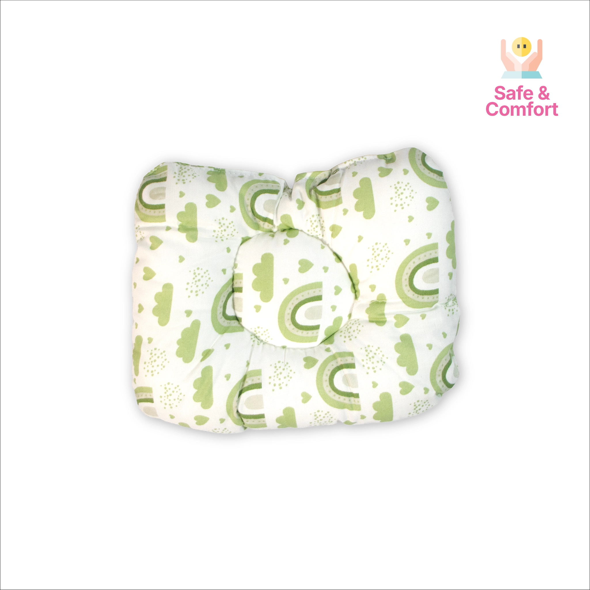 Premium Baby Bedding Set with Integrated Mosquito Net & Pillow | Portable Infant Mattress
