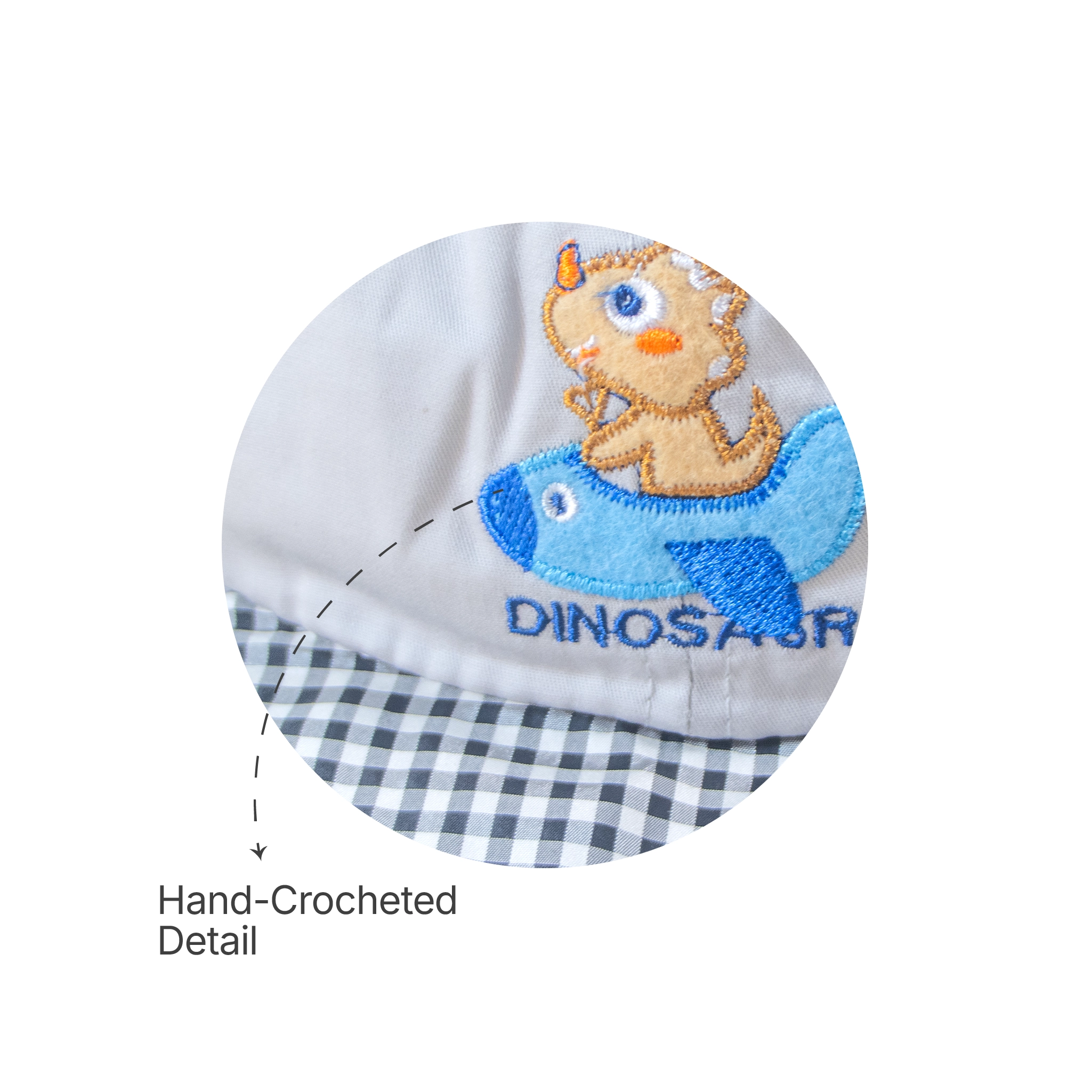Cute Dinosaur Baby Cap Combo – 2-Pack Adjustable Cotton Toddler Baseball Hats